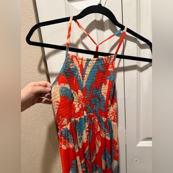 Free People Movement Heat Wave Floral Print Maxi Beachy Boho Romantic Resort,XS - Picture 4 of 12